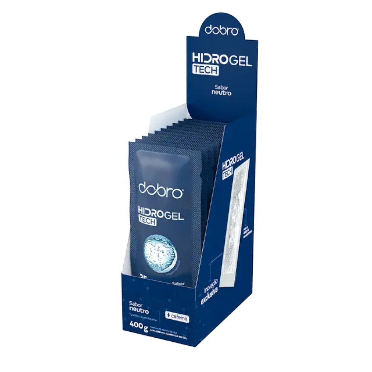 Hidro Gel Dobro Tech Neutro caixa 10un de 40g