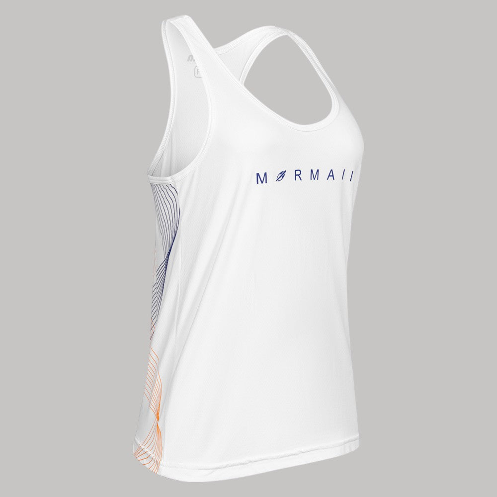 Conjunto Regata e Saia Shorts Beach Tennis Mormaii Feminina Ondas