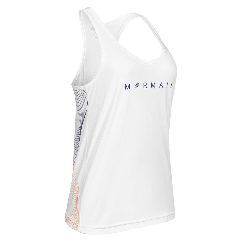 Conjunto Regata e Saia Shorts Beach Tennis Mormaii Feminina Ondas