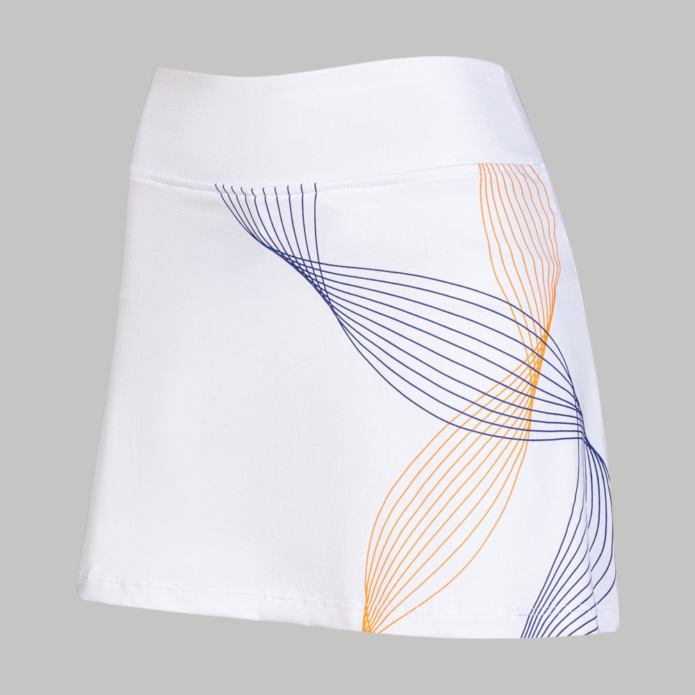Saia Shorts Beach Tennis Mormaii Feminina Ondas