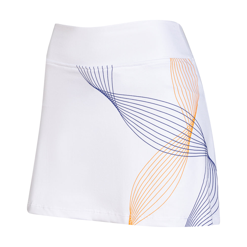 Saia Shorts Beach Tennis Mormaii Feminina Ondas