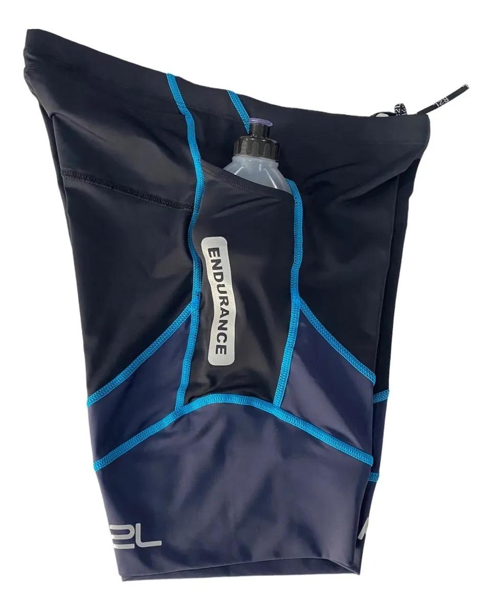 Bermuda de Corrida R2L Masculina Endurance com 3 Bolsos