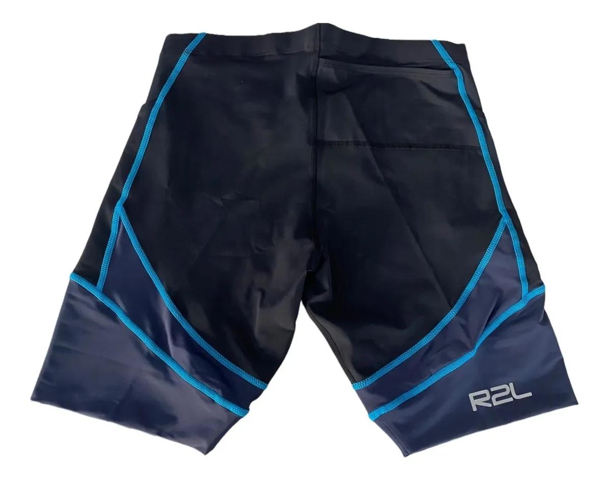 Bermuda de Corrida R2L Masculina Endurance com 3 Bolsos