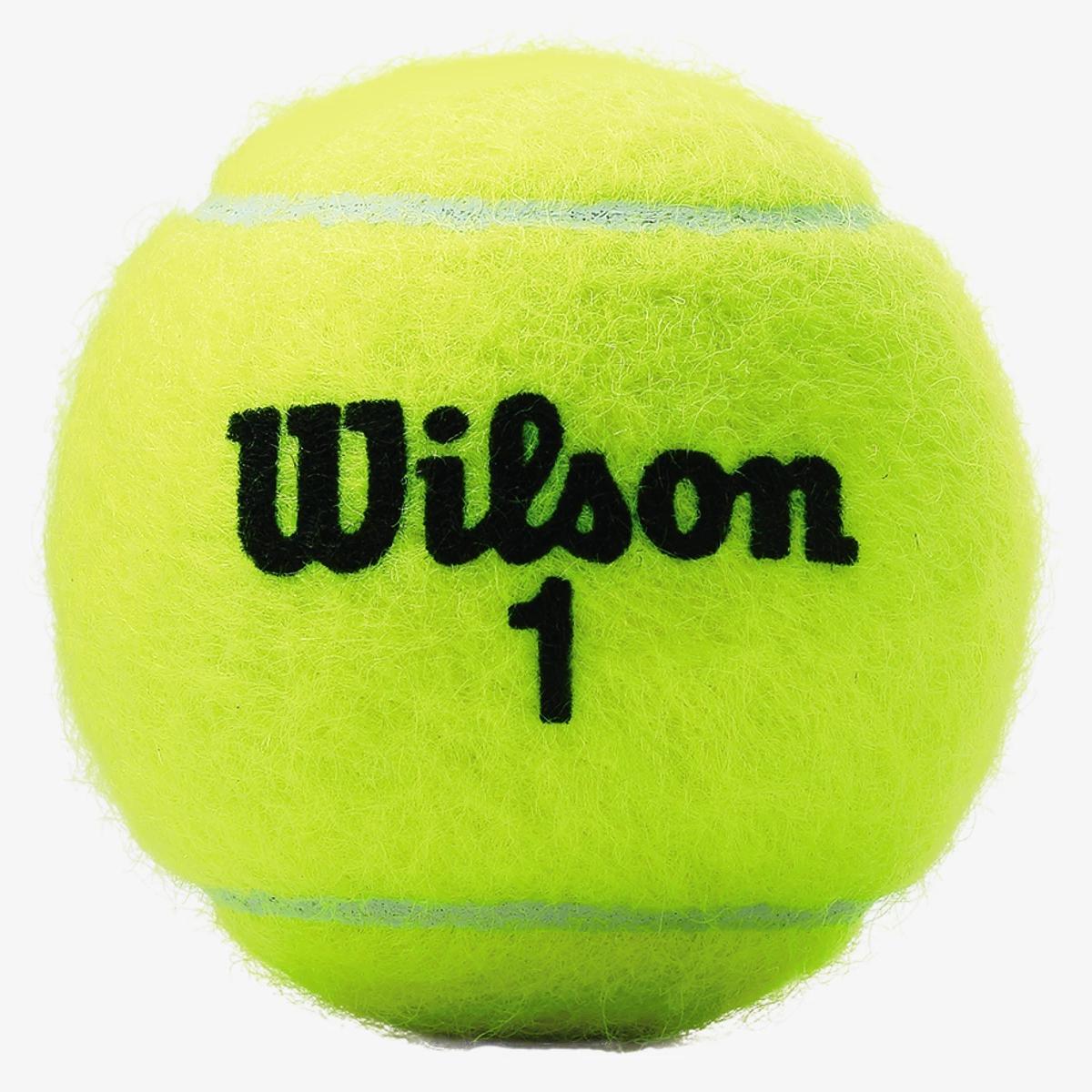 Kit Bola De Tênis Wilson Championship Pack Com 03 Tubos (total 9 bolas)