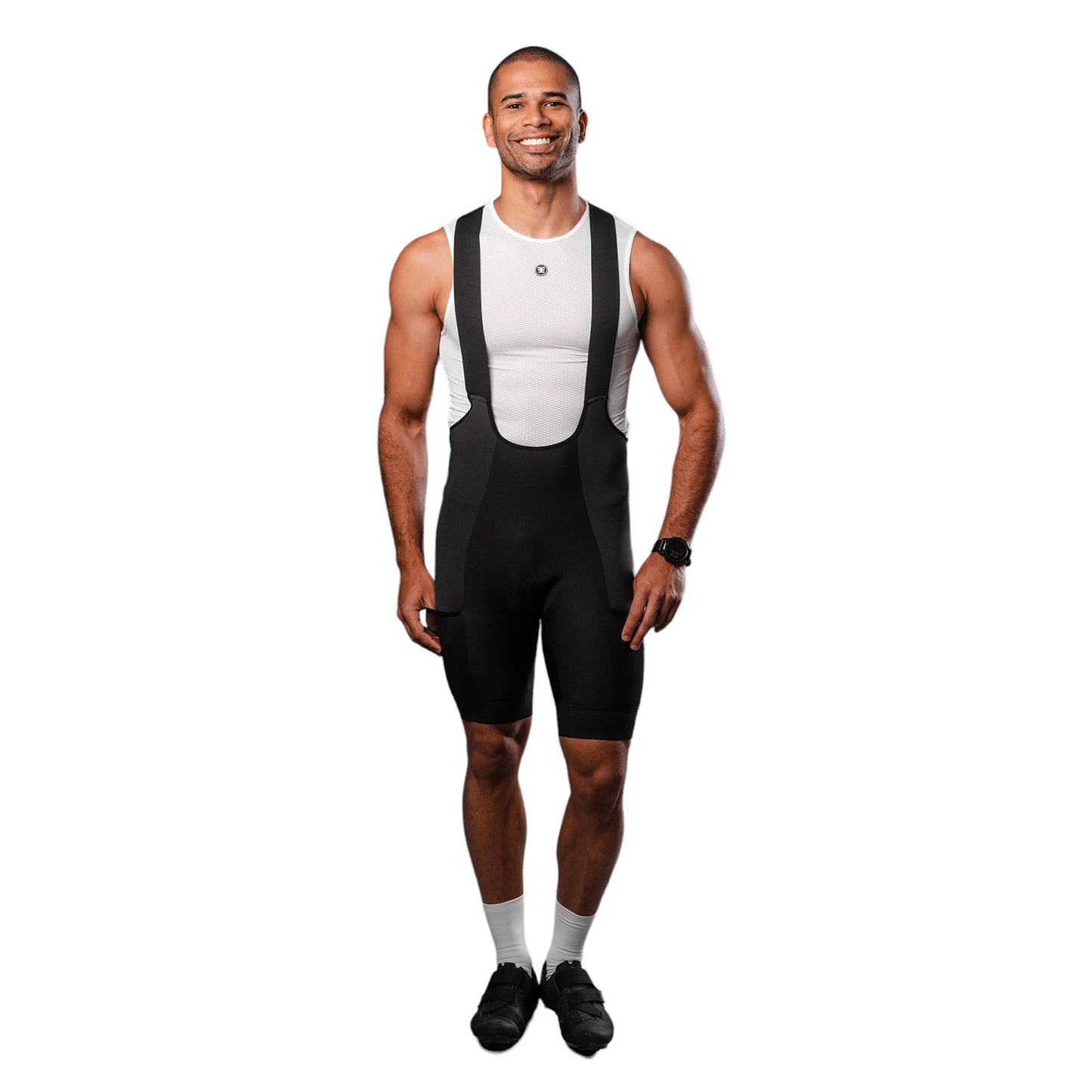 Bretelle de Ciclismo Masculino Woom Squadra com Bolso