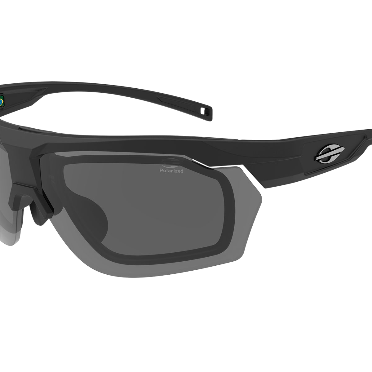 Óculos de Sol Mormaii Smash 5 com Clip para Lente de Grau Polarizado