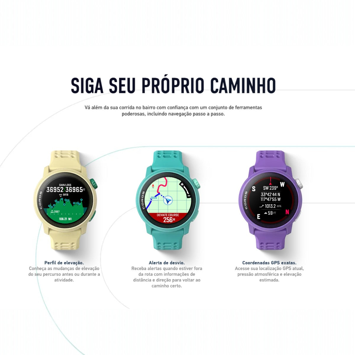 Coros Pace 3 Smartwatch Esportivo