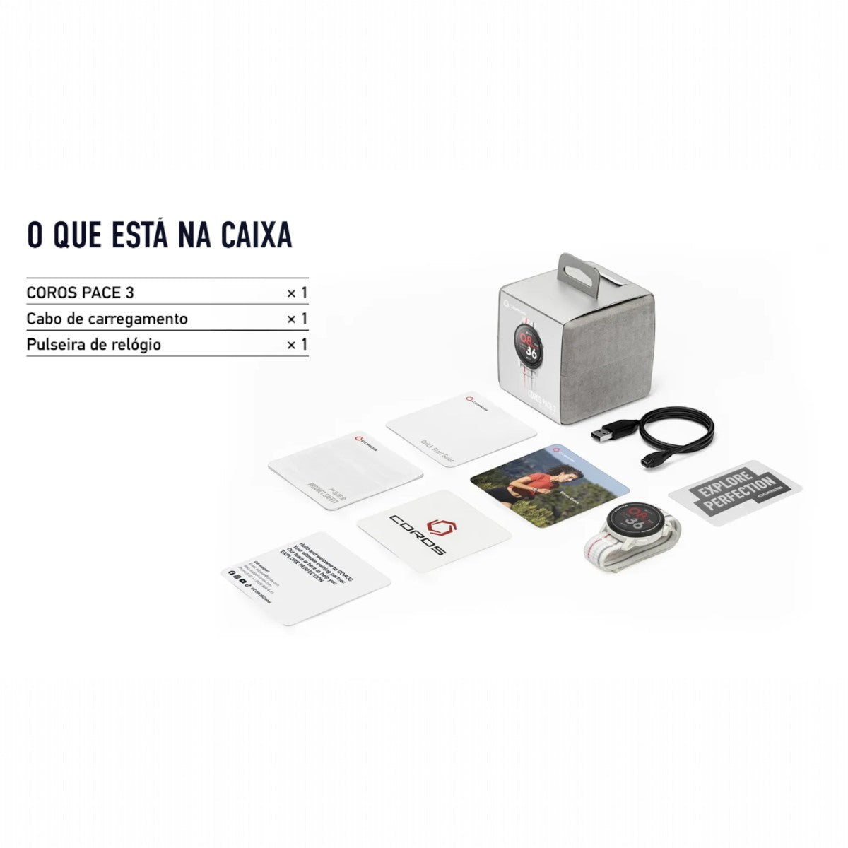 Coros Pace 3 Smartwatch Esportivo