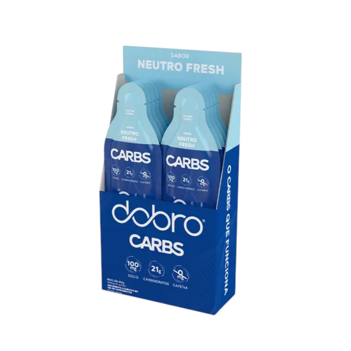Carbs Dobro Gel Caixa com 10un