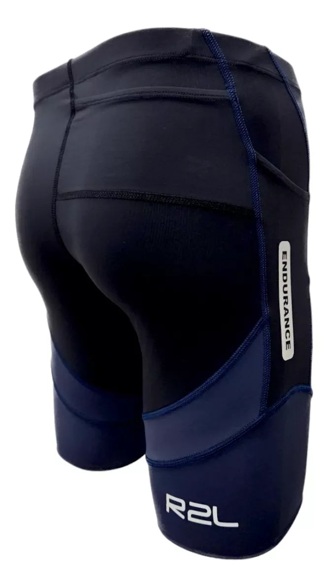 Bermuda de Corrida R2L Masculina Endurance com 3 Bolsos