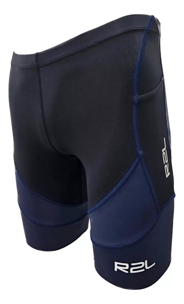 Bermuda de Corrida R2L Masculina Endurance com 3 Bolsos