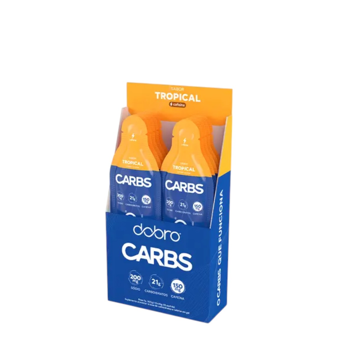 Carbs Dobro Gel Caixa com 10un