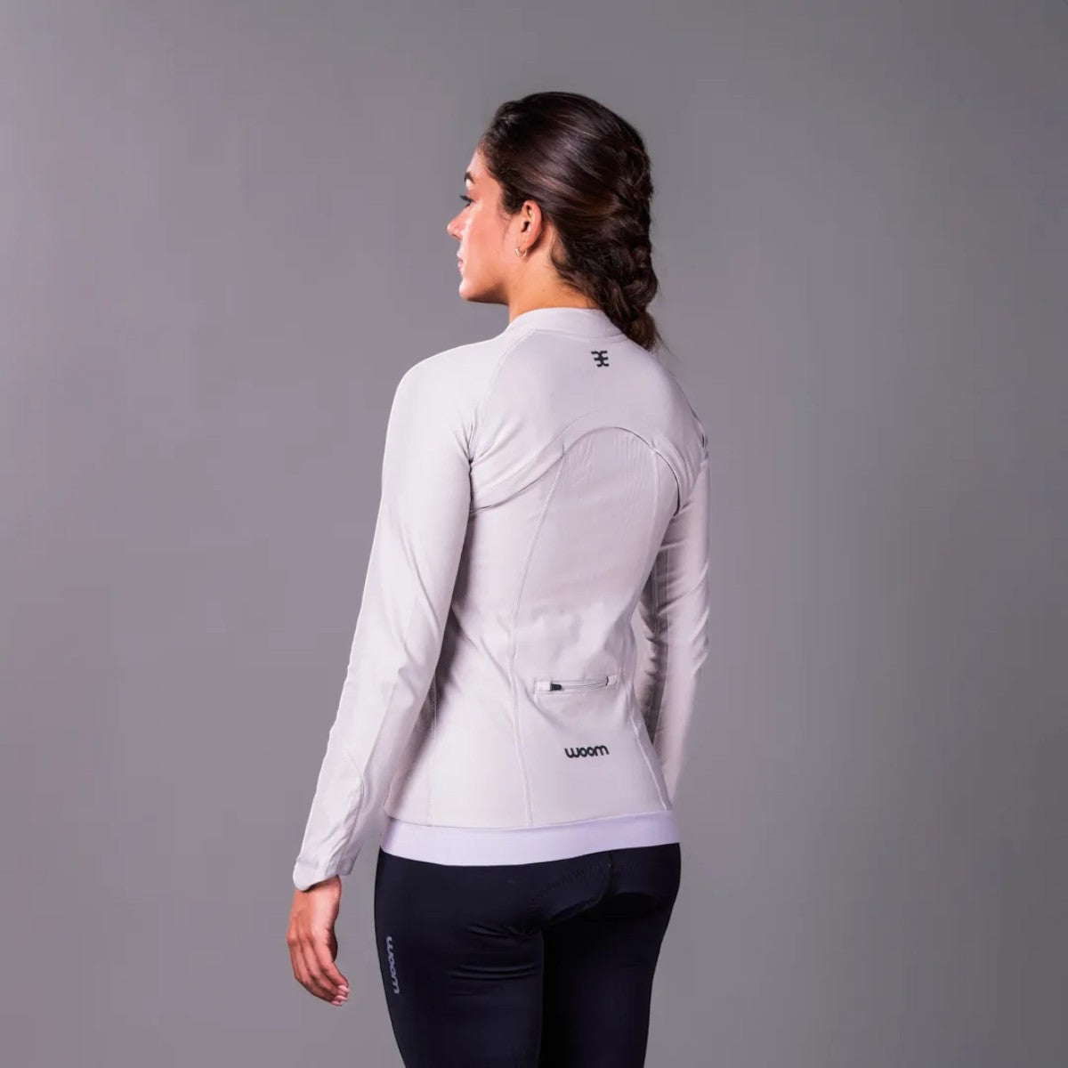 Jaqueta Woom Carbon Phantom Grigio Feminina I