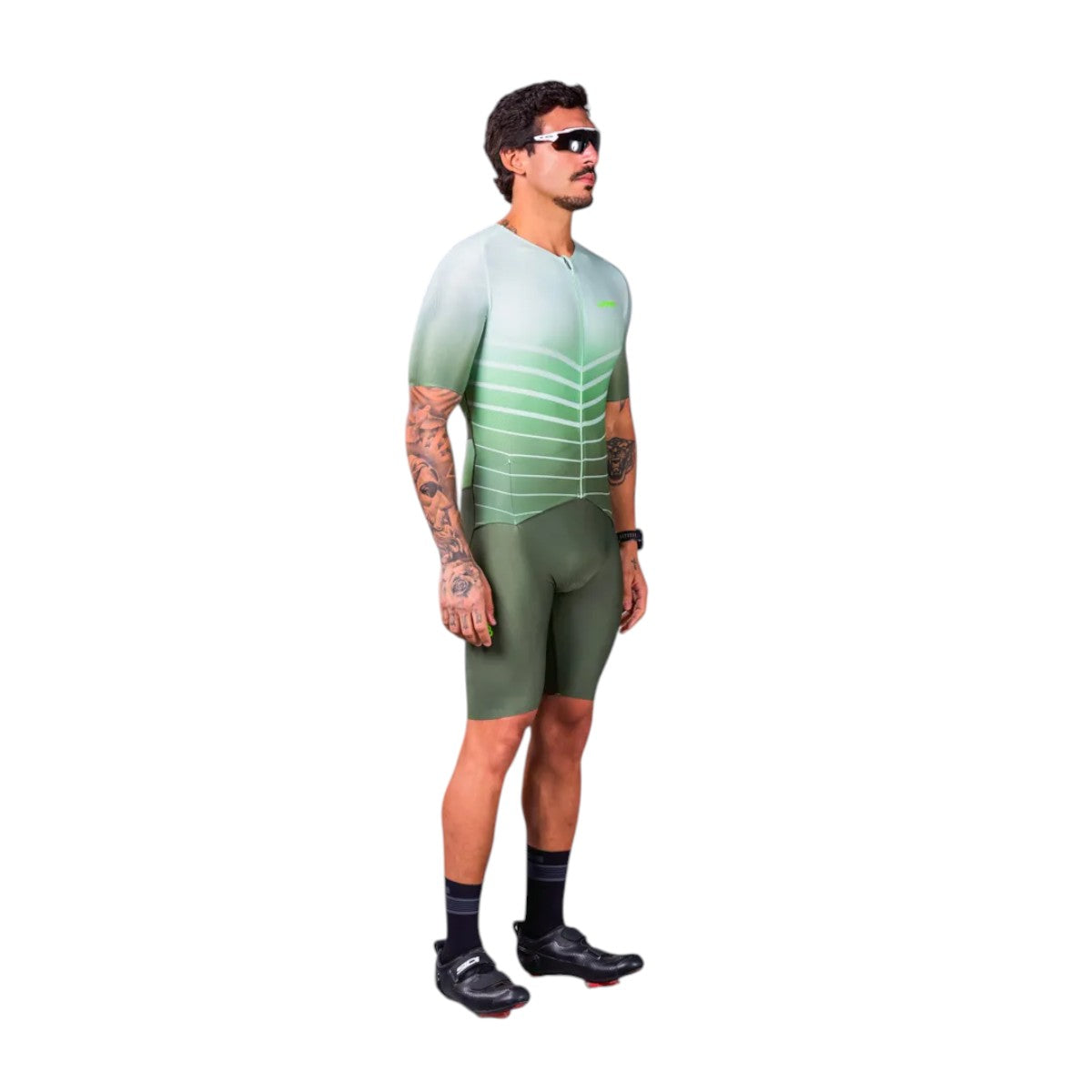 Macaquinho Triathlon com manga Woom 140 Masculino II