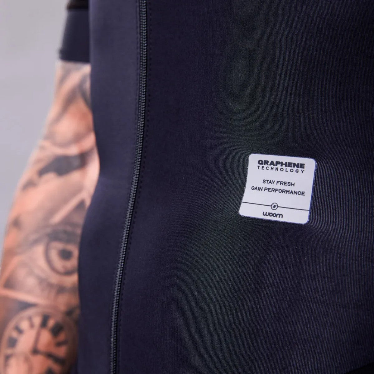 Macaquinho de Triathlon Woom Carbon Revolution Masculino