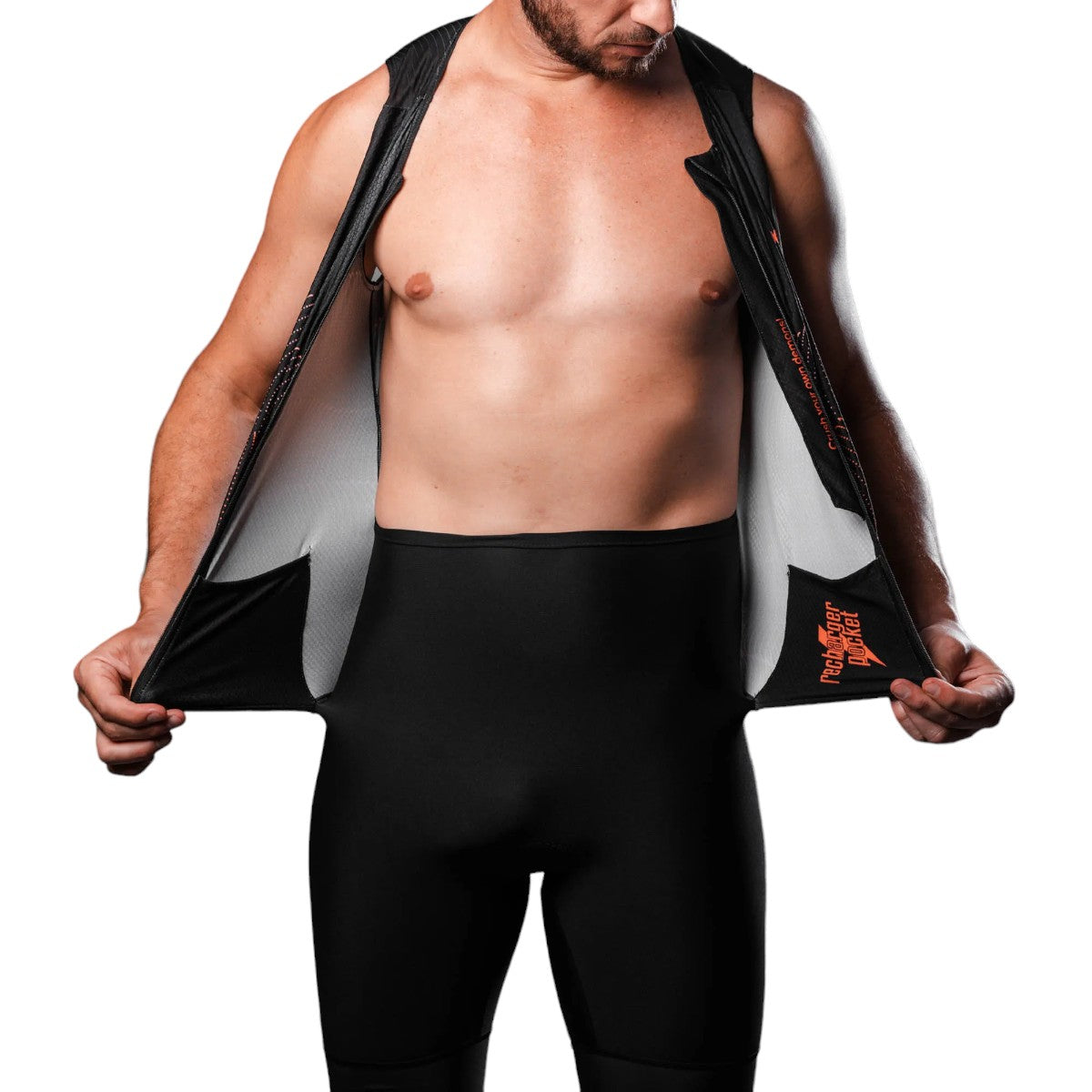 Macaquinho Triathlon sem manga Woom 140 Masculino 2024