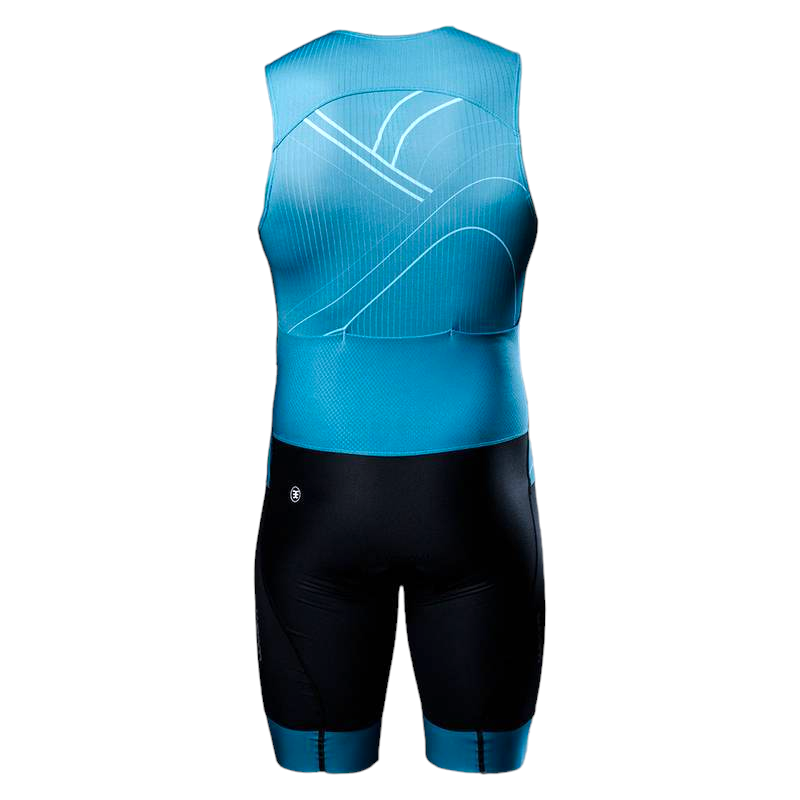 Macaquinho Triathlon sem manga Woom 140 Masculino 2024