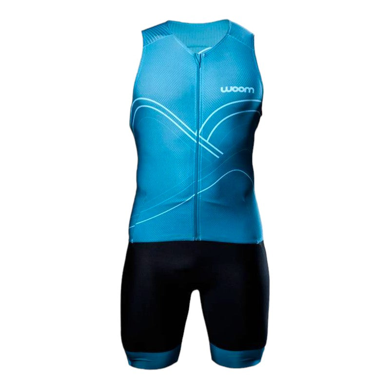 Macaquinho Triathlon sem manga Woom 140 Masculino 2024