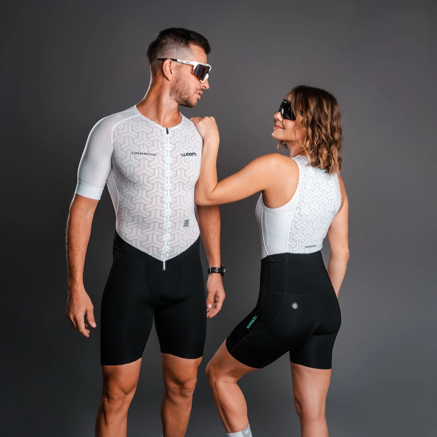 Macaquinho de Triathlon Woom Carbon Revolution Masculino