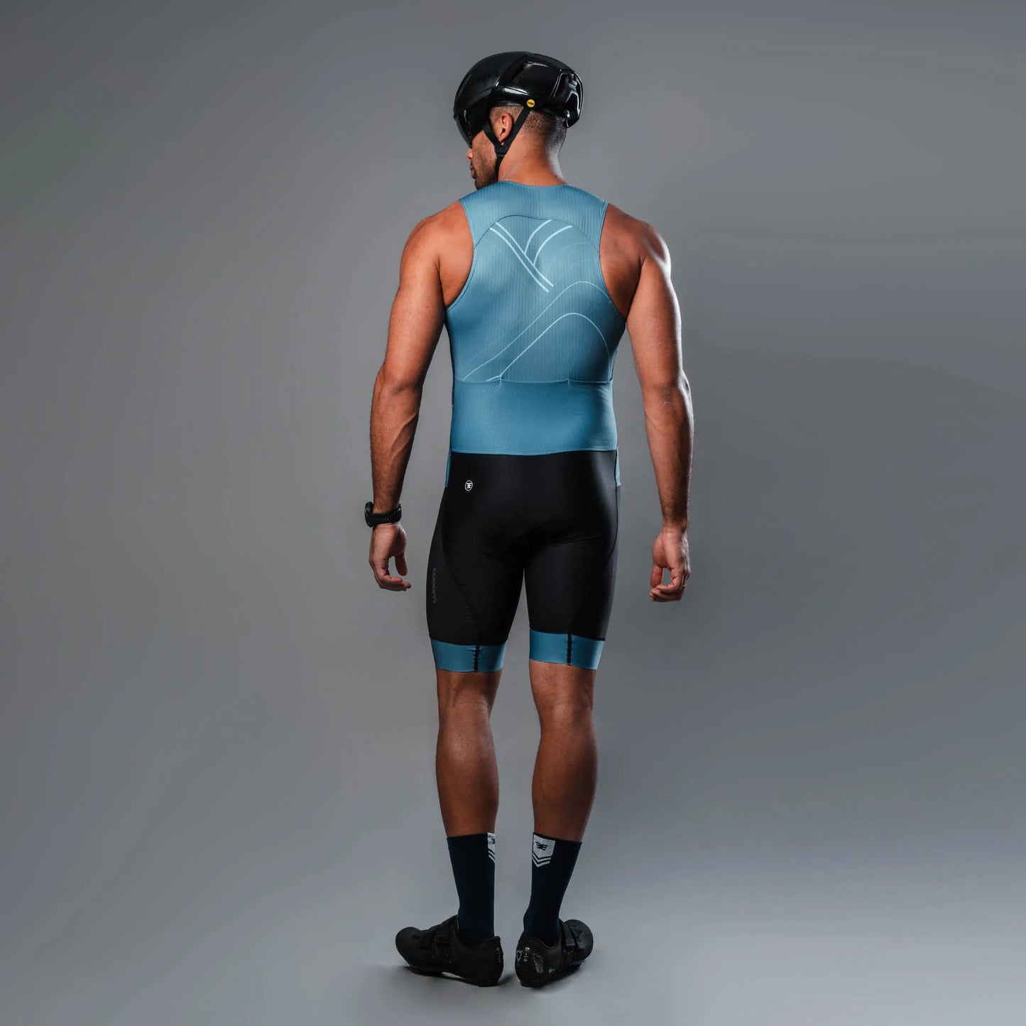 Macaquinho Triathlon sem manga Woom 140 Masculino 2024