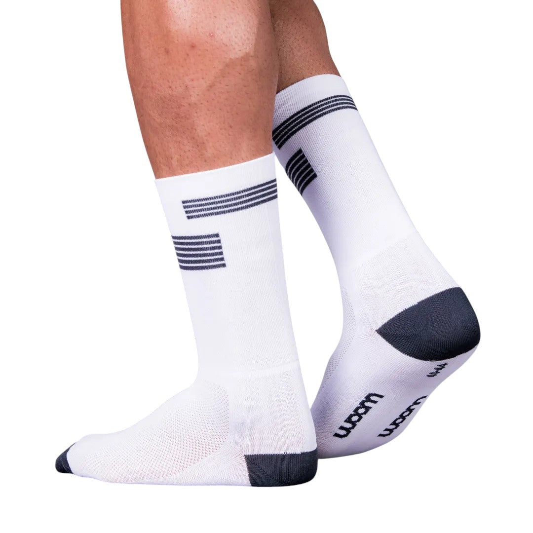 Meia Cano Alto Woom Gearlab I Ciclismo Corrida