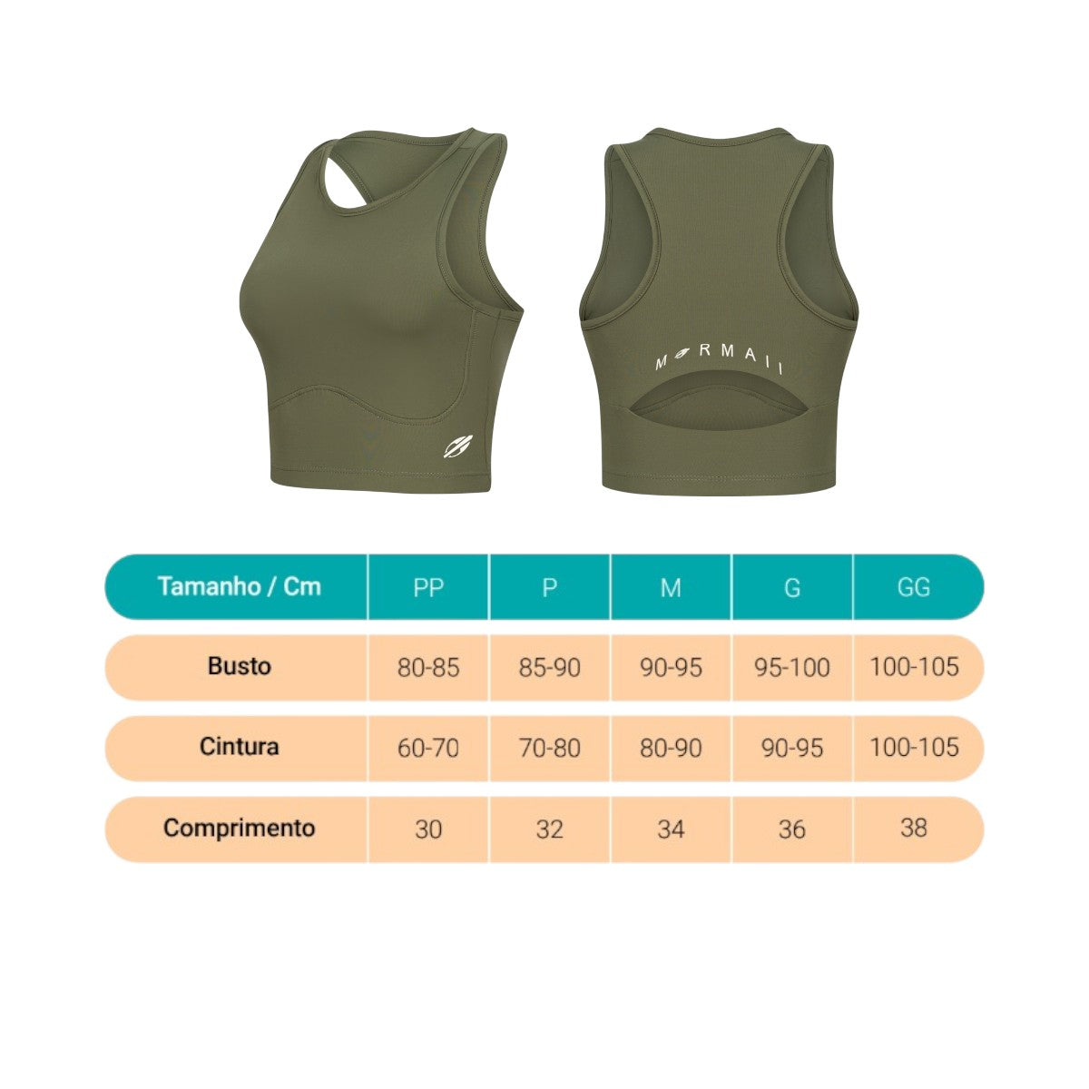 Top Cropped Mormaii Feminino com Recorte 2900
