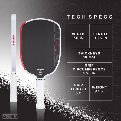 Raquete de Pickleball Joola Graf Pro 16 mm