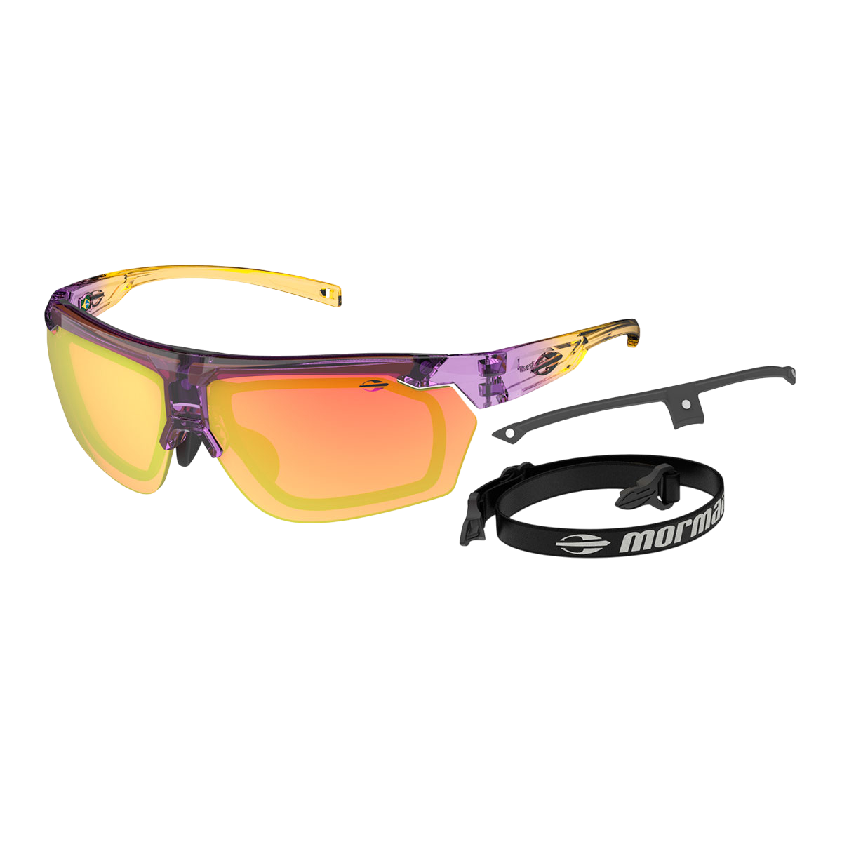 Óculos de Sol Mormaii Smash 5 com Clip para Lente de Grau