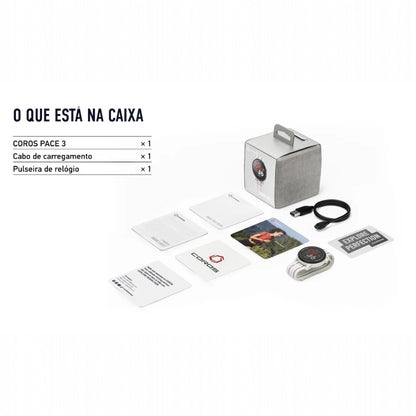 Coros Pace 3 Smartwatch Esportivo