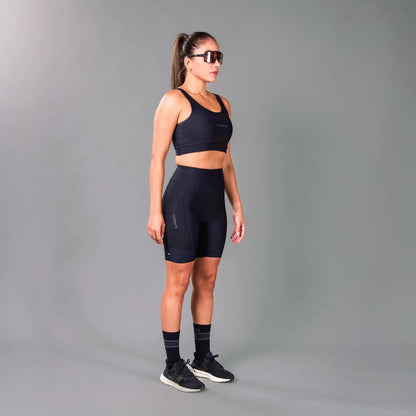 Bermuda Running Woom Carbon Phantom Black Feminino II Cor:Black