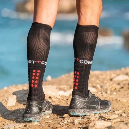 Meia Cano Longo Full Socks Run Compressport