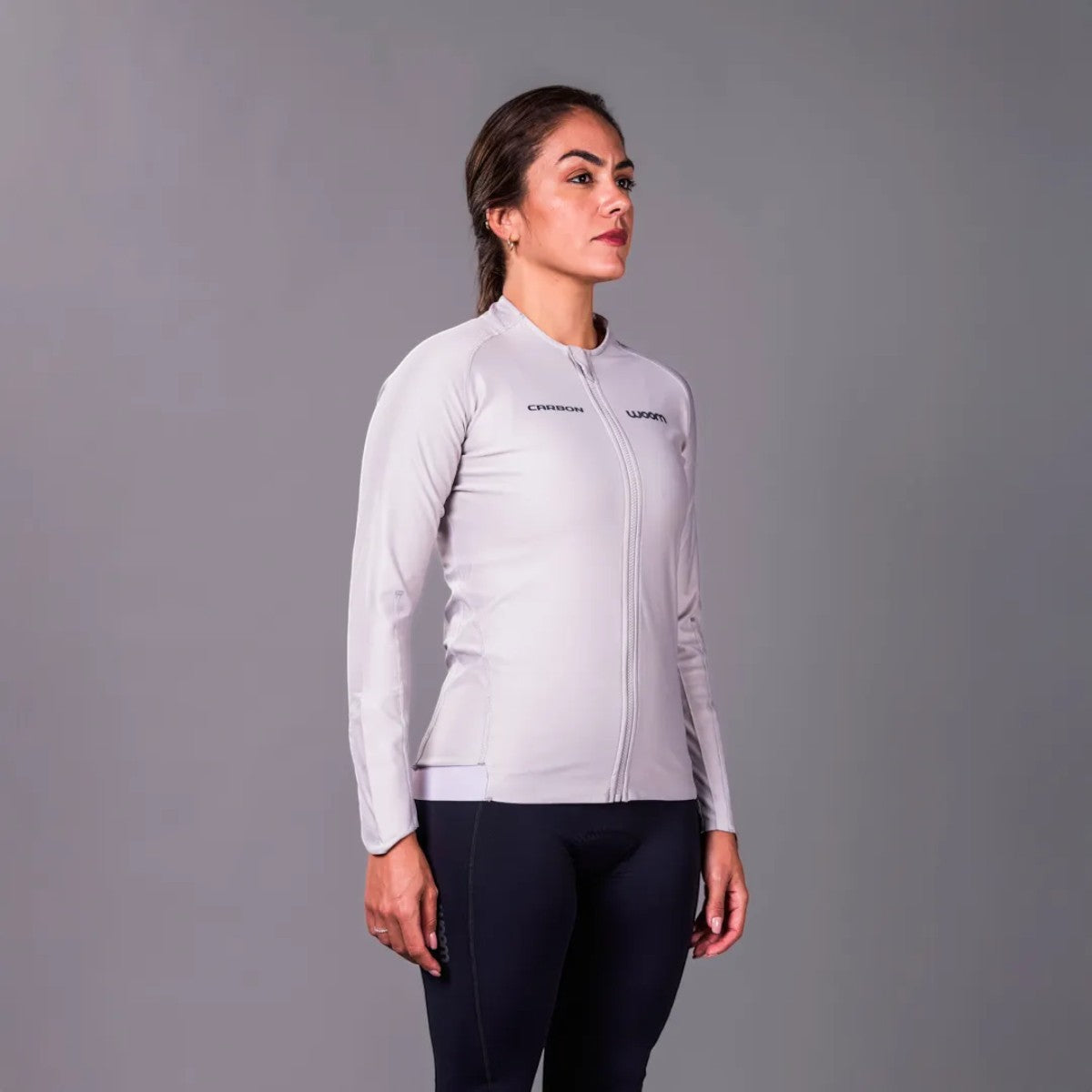 Jaqueta Woom Carbon Phantom Grigio Feminina I