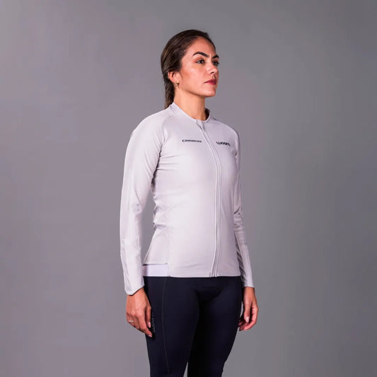 Jaqueta Woom Carbon Phantom Grigio Feminina I