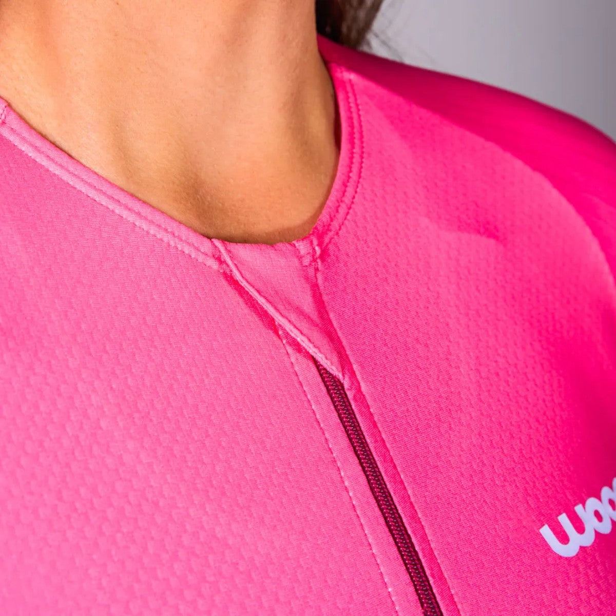 Macaquinho Triathlon com manga  Woom 140 Feminino II