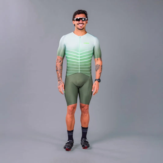 Macaquinho Triathlon com manga  Woom 140 Masculino II