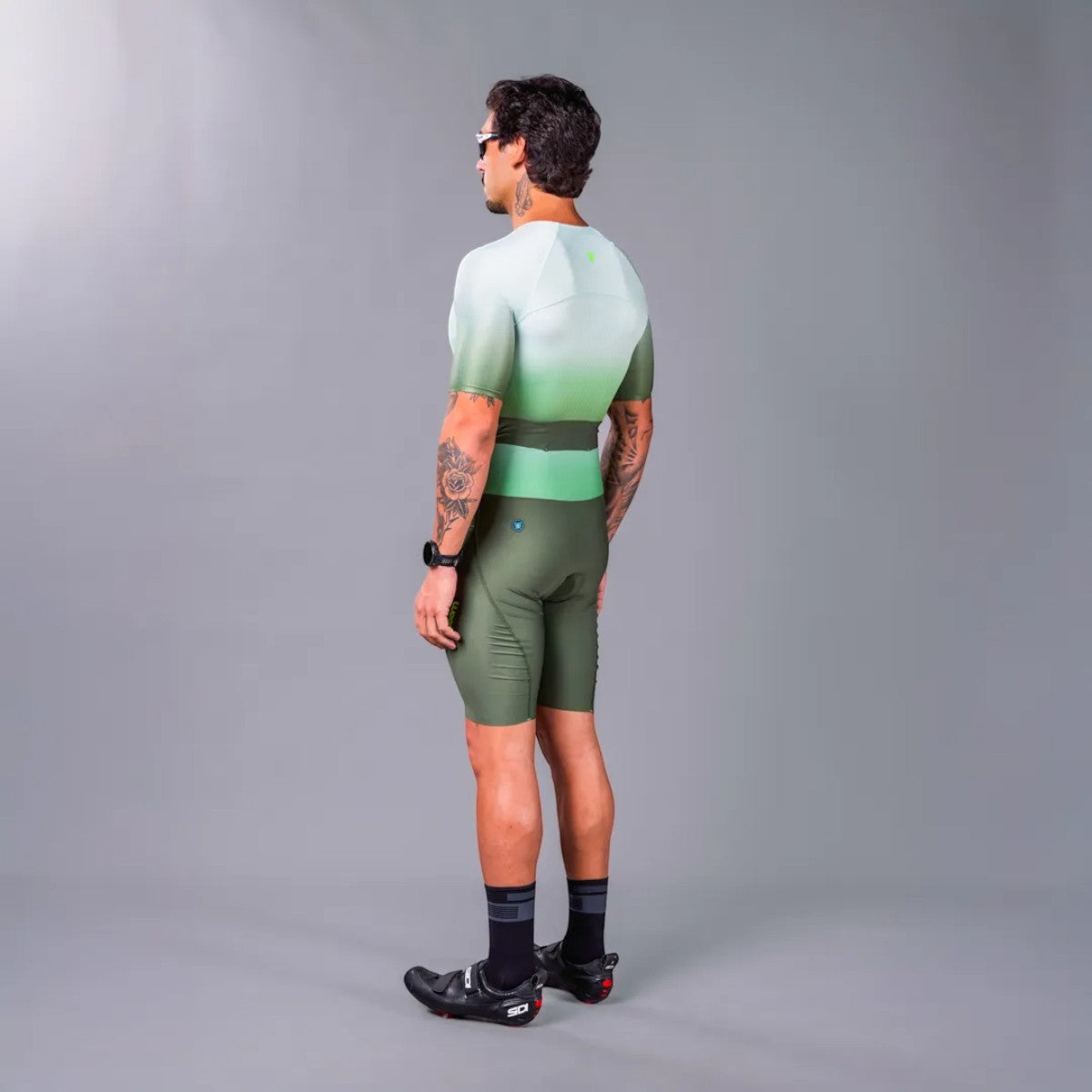 Macaquinho Triathlon com manga  Woom 140 Masculino II