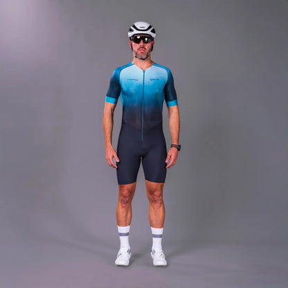 Macaquinho Triathlon com manga  Woom Carbon Phantom Masculino II