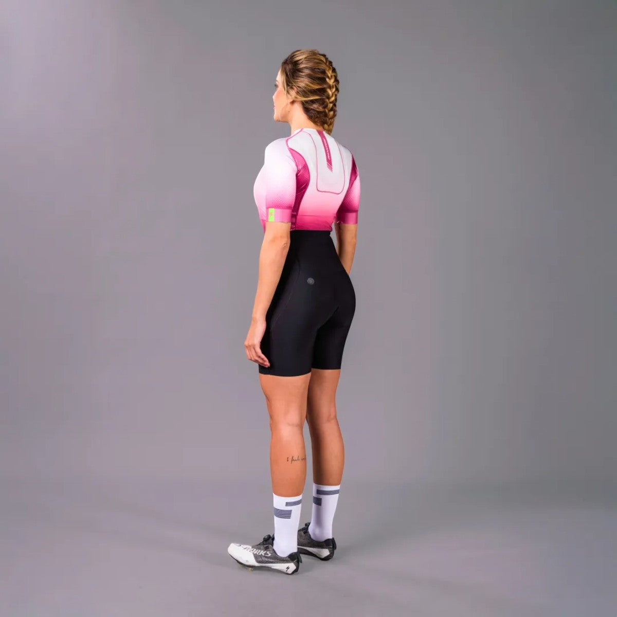 Macaquinho Triathlon com Manga  Woom Carbon Phantom Feminino II