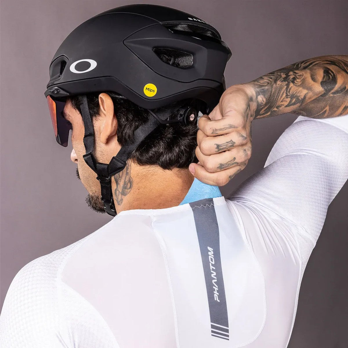 Macaquinho Triathlon com manga  Woom Carbon Phantom Masculino II
