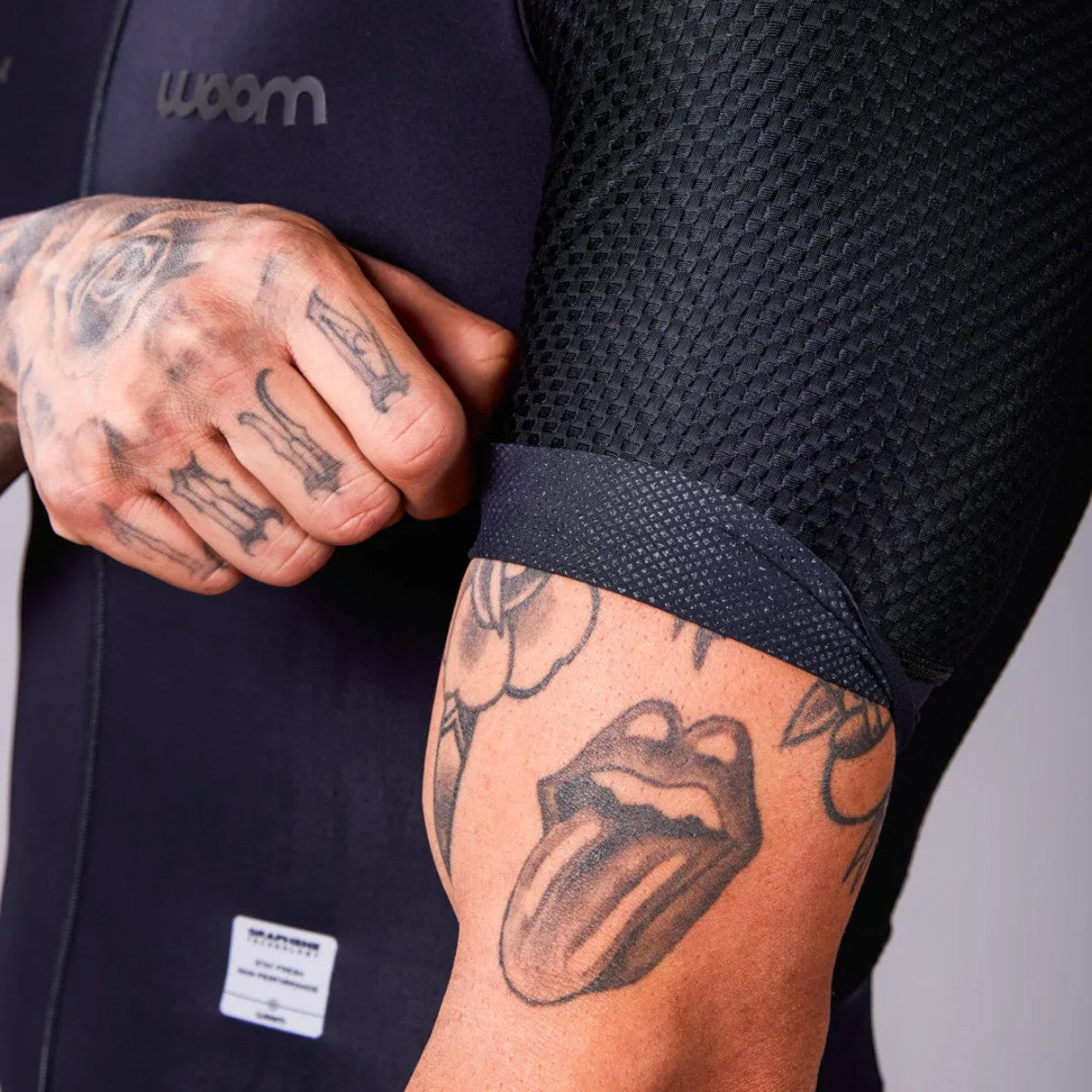 Macaquinho de Triathlon Woom Carbon Revolution Masculino