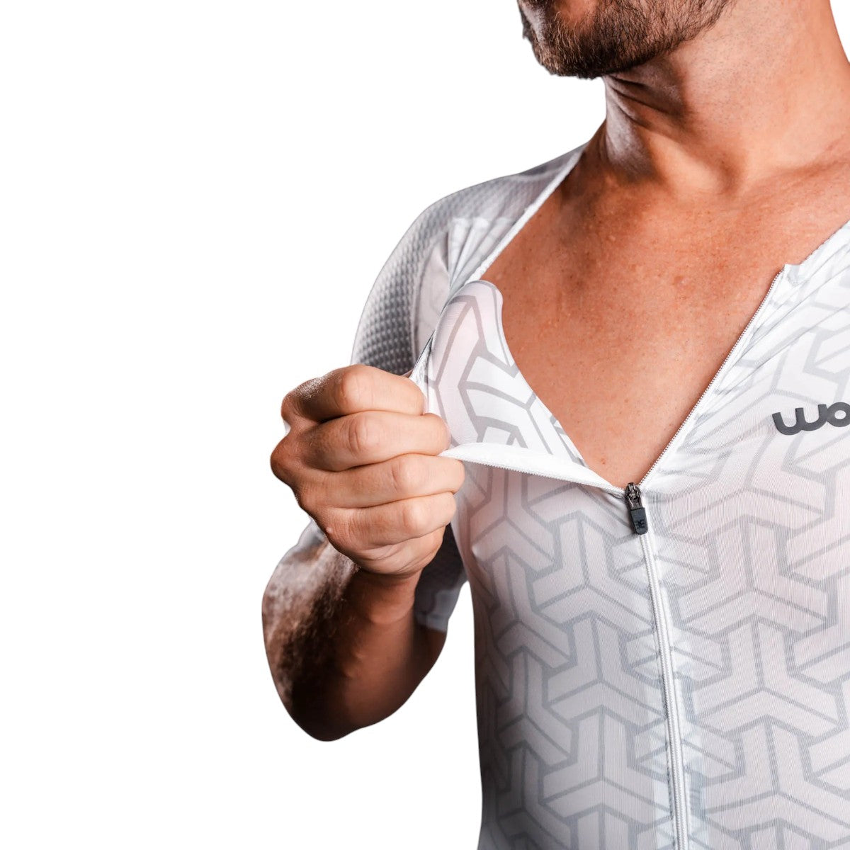 Macaquinho de Triathlon Woom Carbon Revolution Masculino