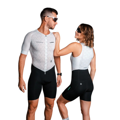 Macaquinho de Triathlon Woom Carbon Revolution Masculino