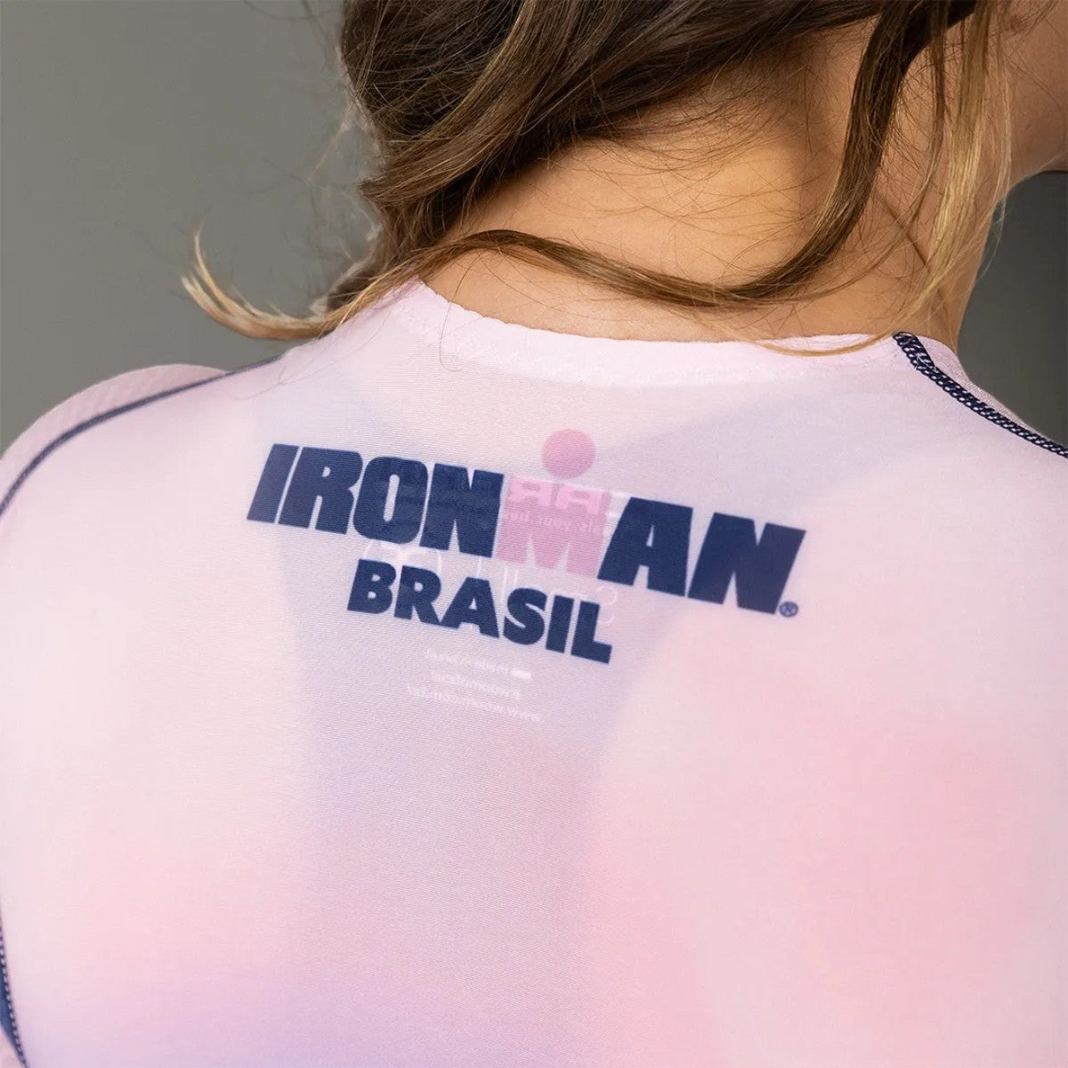 Macaquinho Triathlon c/ manga Carbon IRONMAN Woom Feminino III