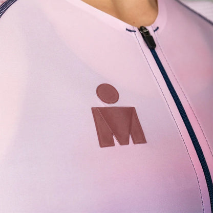 Macaquinho Triathlon c/ manga Carbon IRONMAN Woom Feminino III