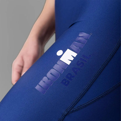 Macaquinho Triathlon c/ manga Carbon IRONMAN Woom Feminino III