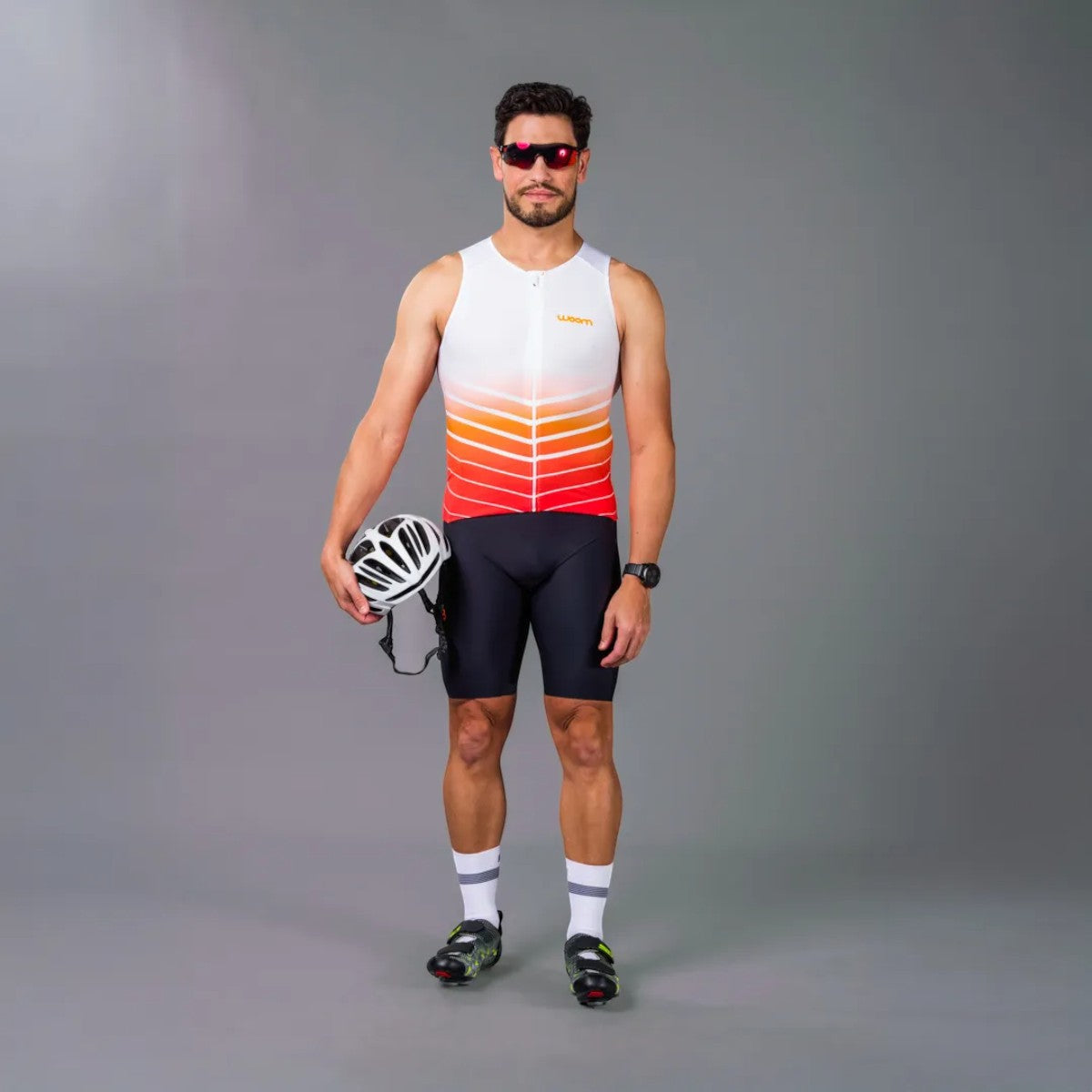 Macaquinho Triathlon Sem  Mangas  Woom 140 Masculino II