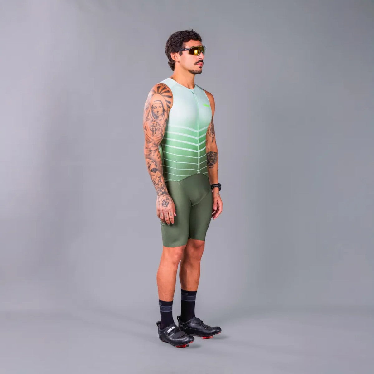 Macaquinho Triathlon Sem  Mangas  Woom 140 Masculino II