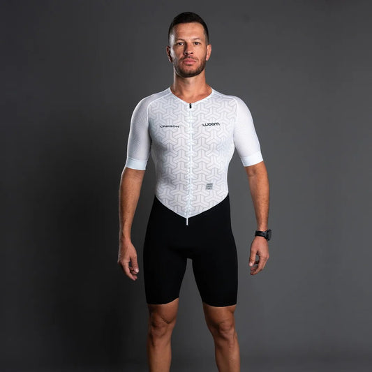 Macaquinho de Triathlon Woom Carbon Revolution Masculino