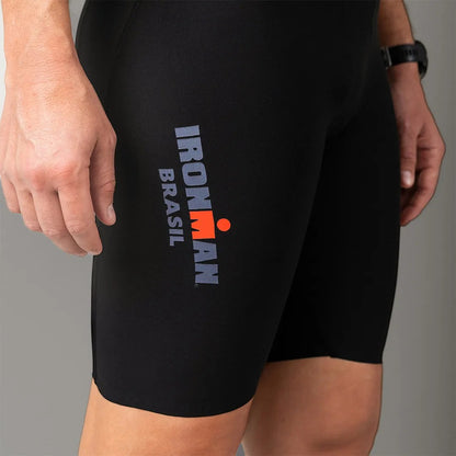 Macaquinho Triathlon c/ manga Carbon IRONMAN Woom Masculino III