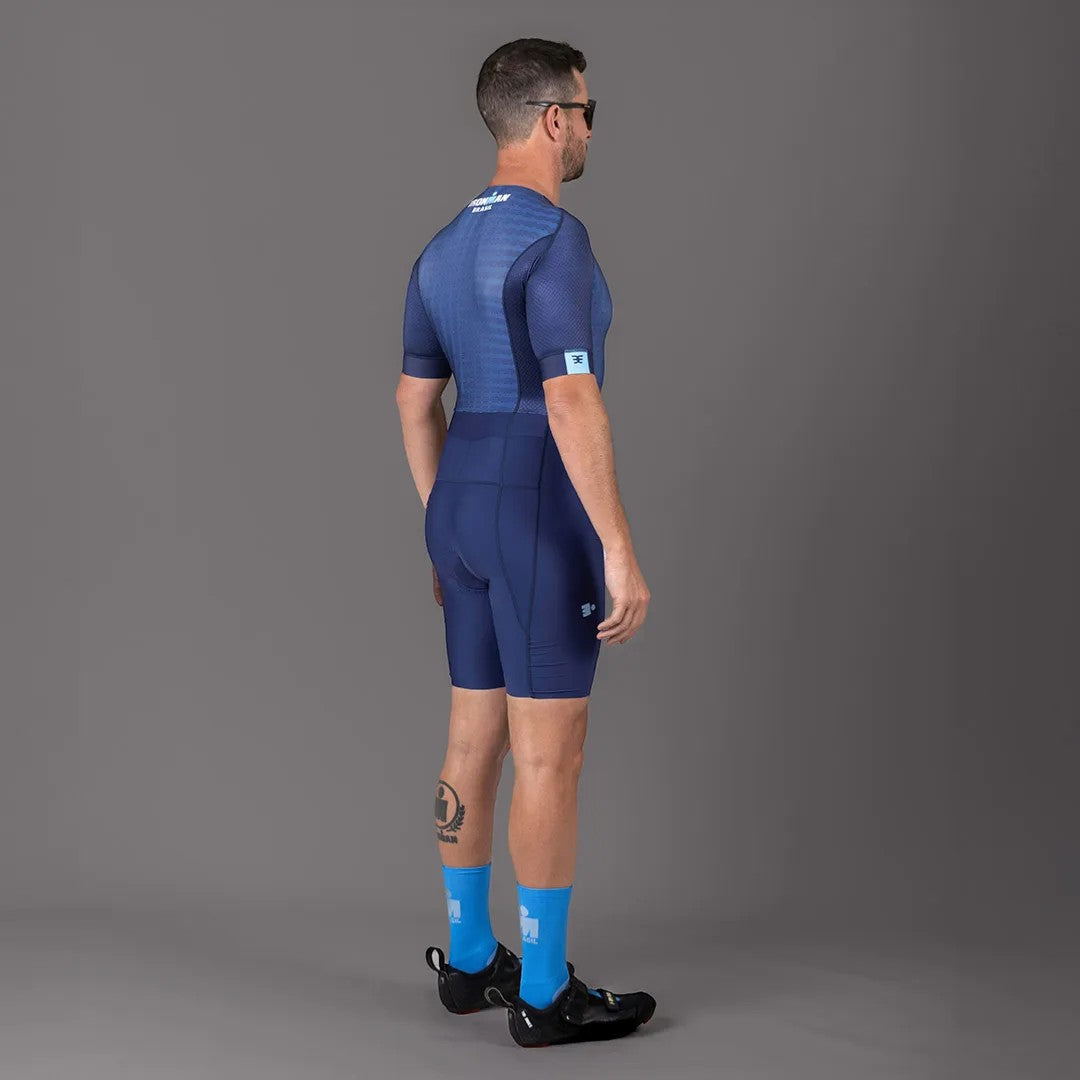 Macaquinho Triathlon c/ manga Carbon IRONMAN Woom Masculino III